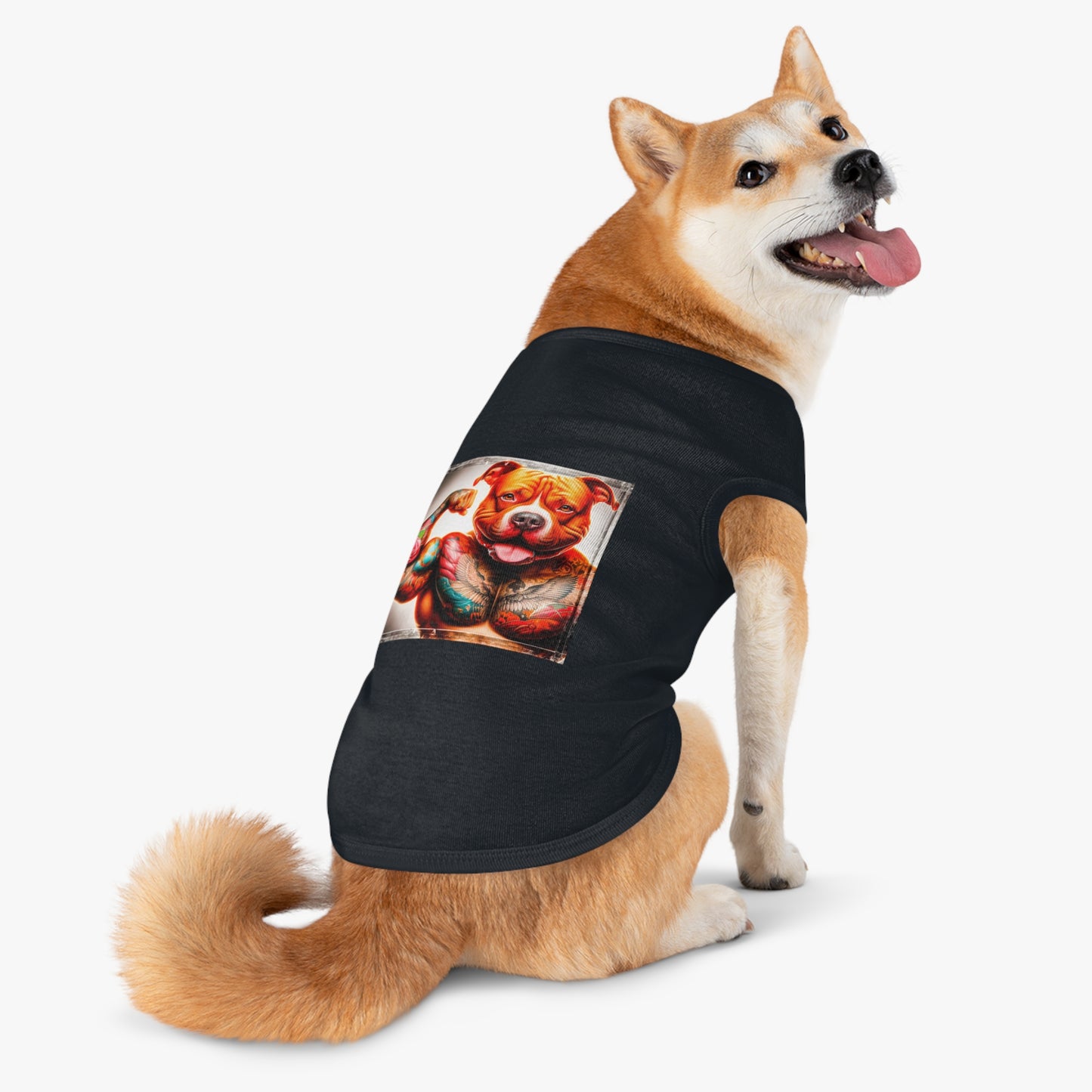 Pet Tank Top Pit Bull arm muscles