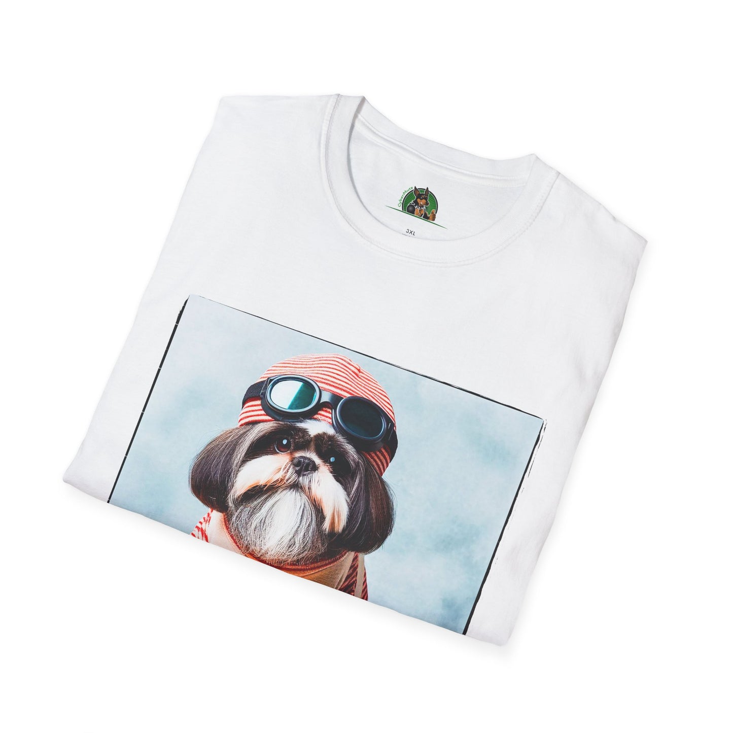 Shih Tzu pretty surfer shirt T-Shirt Printify