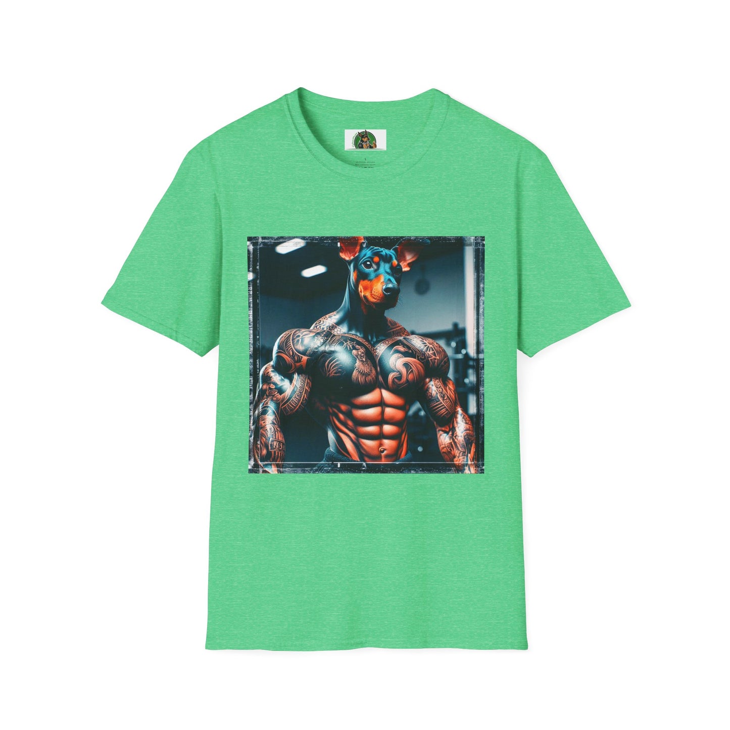 Min Pin T-Shirt personal trainer T-Shirt Printify S Heather Irish Green