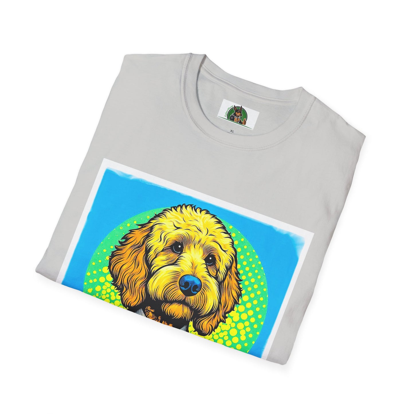 Golden Doodle businessman t shirt
