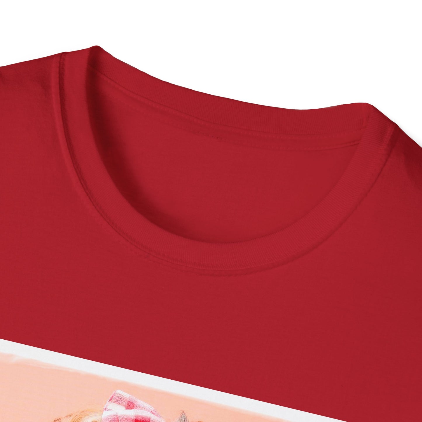 CockerPoo pretty pink bow t shirt