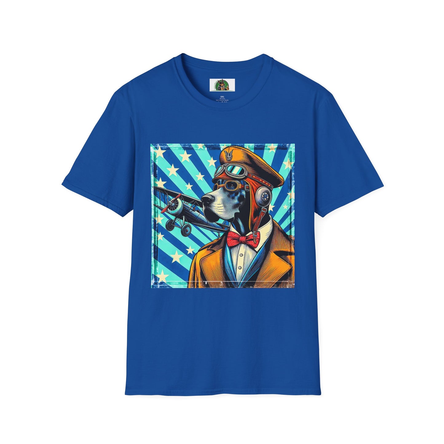 Great Dane American dream shirt T-Shirt Printify XS Royal