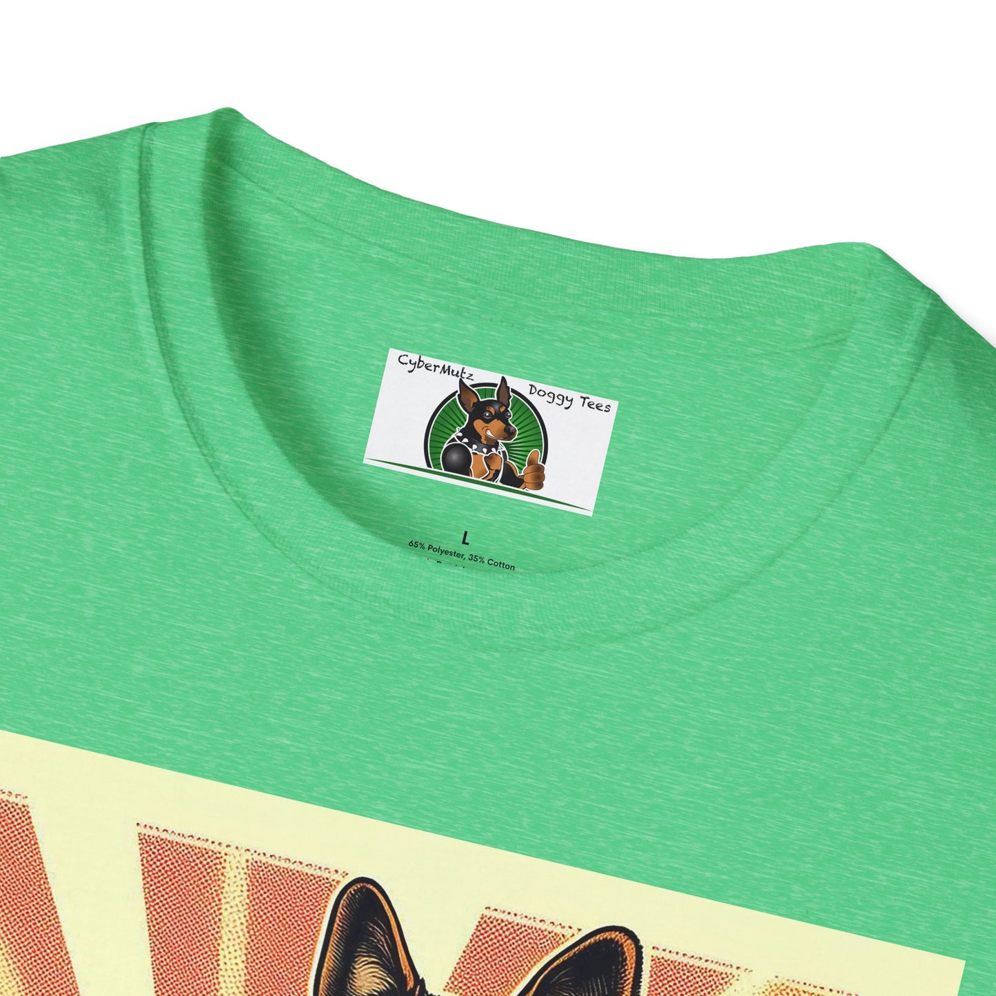 German Shepherd in a Wacky Little Car T-Shirt Printify
