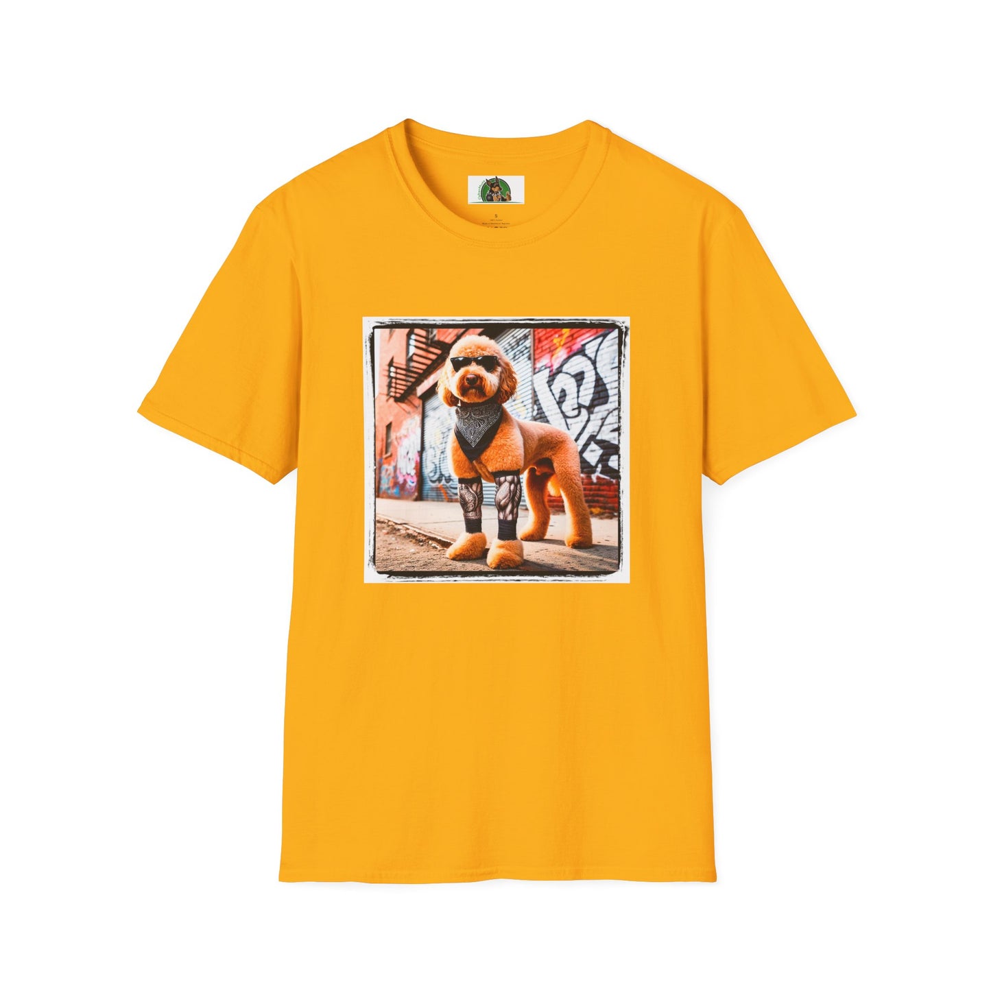 Shepadoodle T-Shirt Printify S Gold