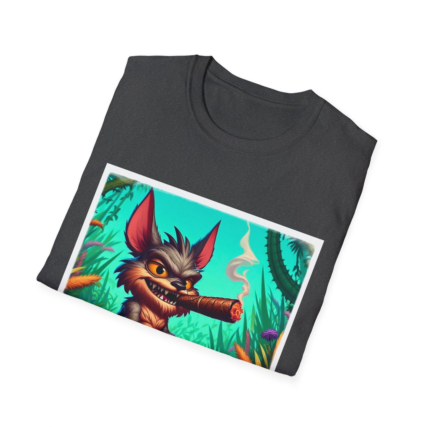 Chupacabra skipping t shirt T-Shirt Printify