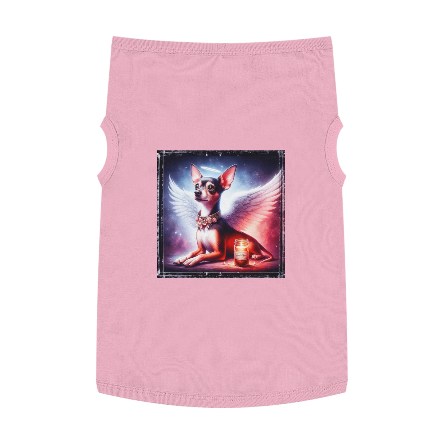 Pet Tank Top Rat Terrier Angel Pets Printify XL Pink