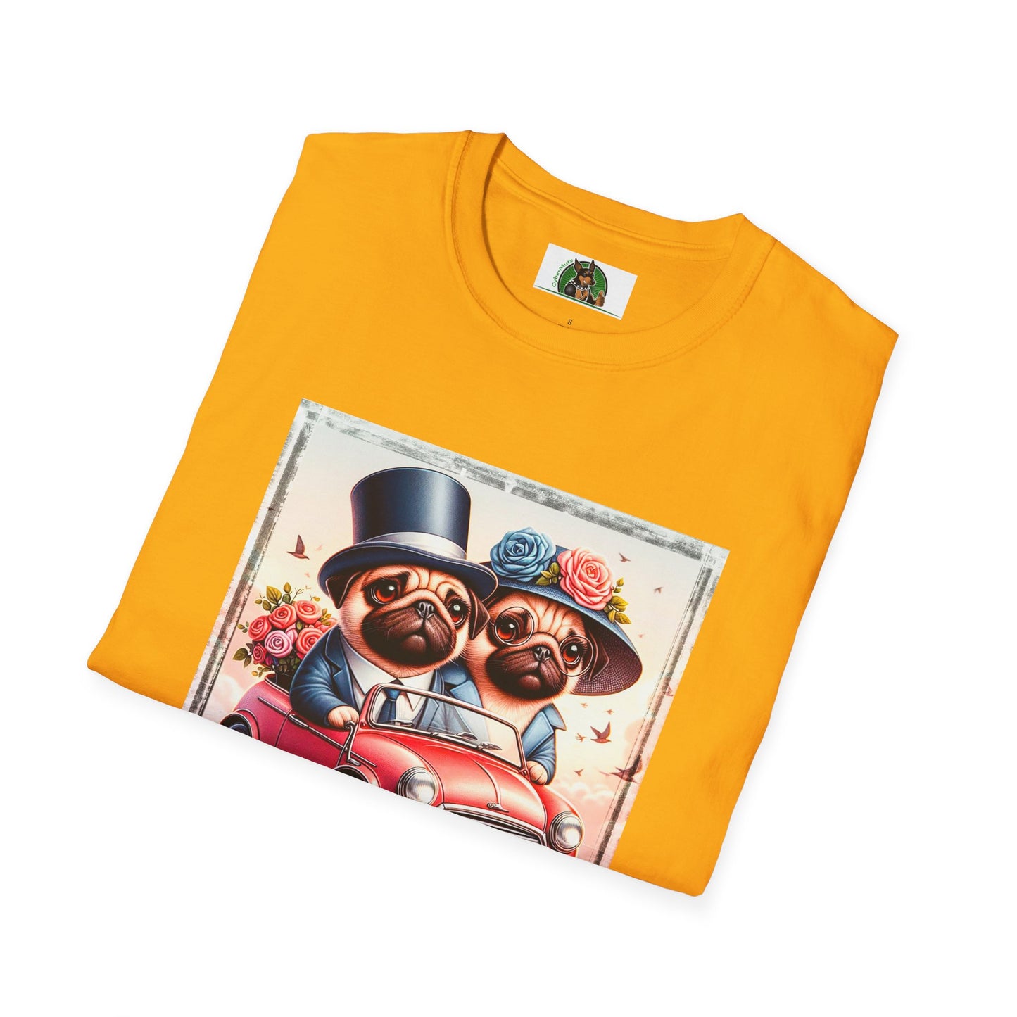 Wacky Pugs T-Shirt Printify