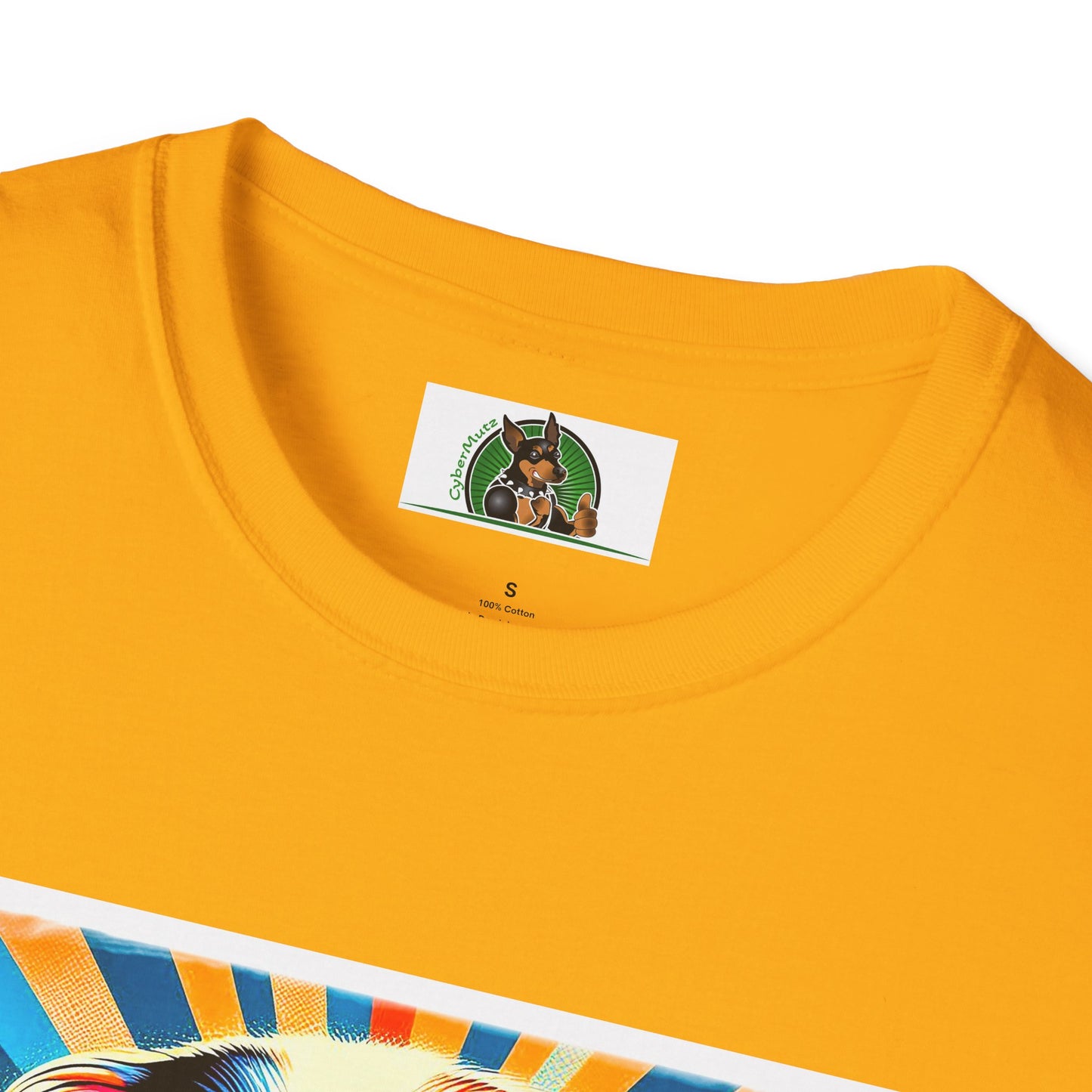 Cavalier King Charles Spaniel Colorful Rainbow T shirt