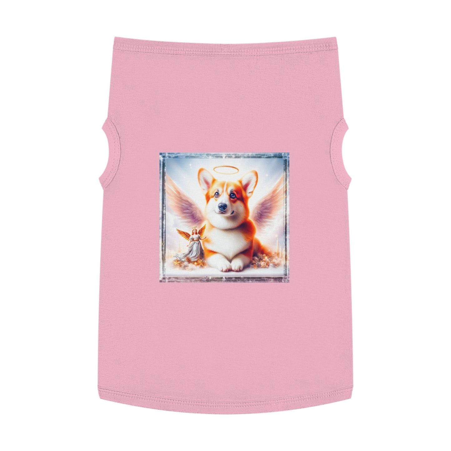 Pembroke Welsh corgi pretty Angel Pets Printify XL Pink