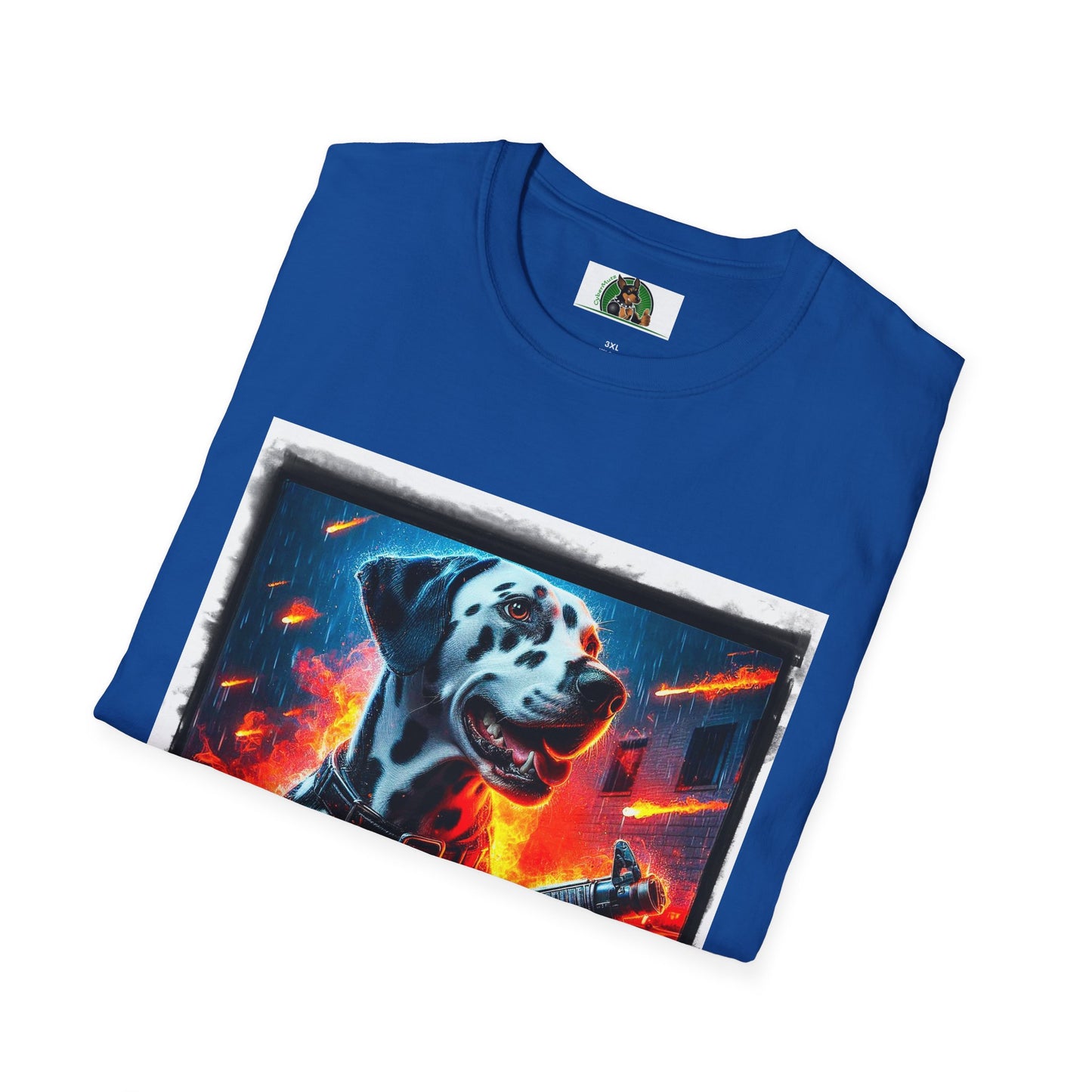 Dalmatian war hero t shirt T-Shirt Printify