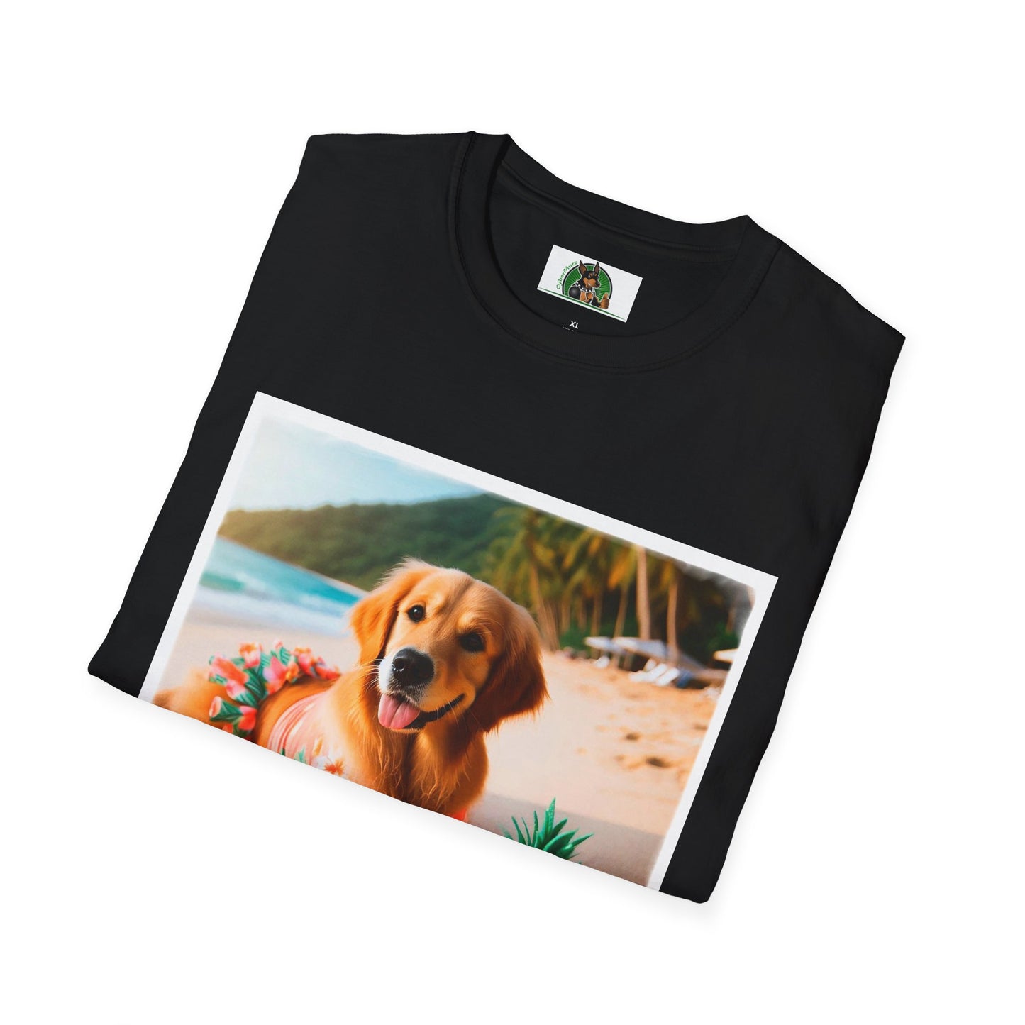 Golden Retriever swim day shirt T-Shirt Printify