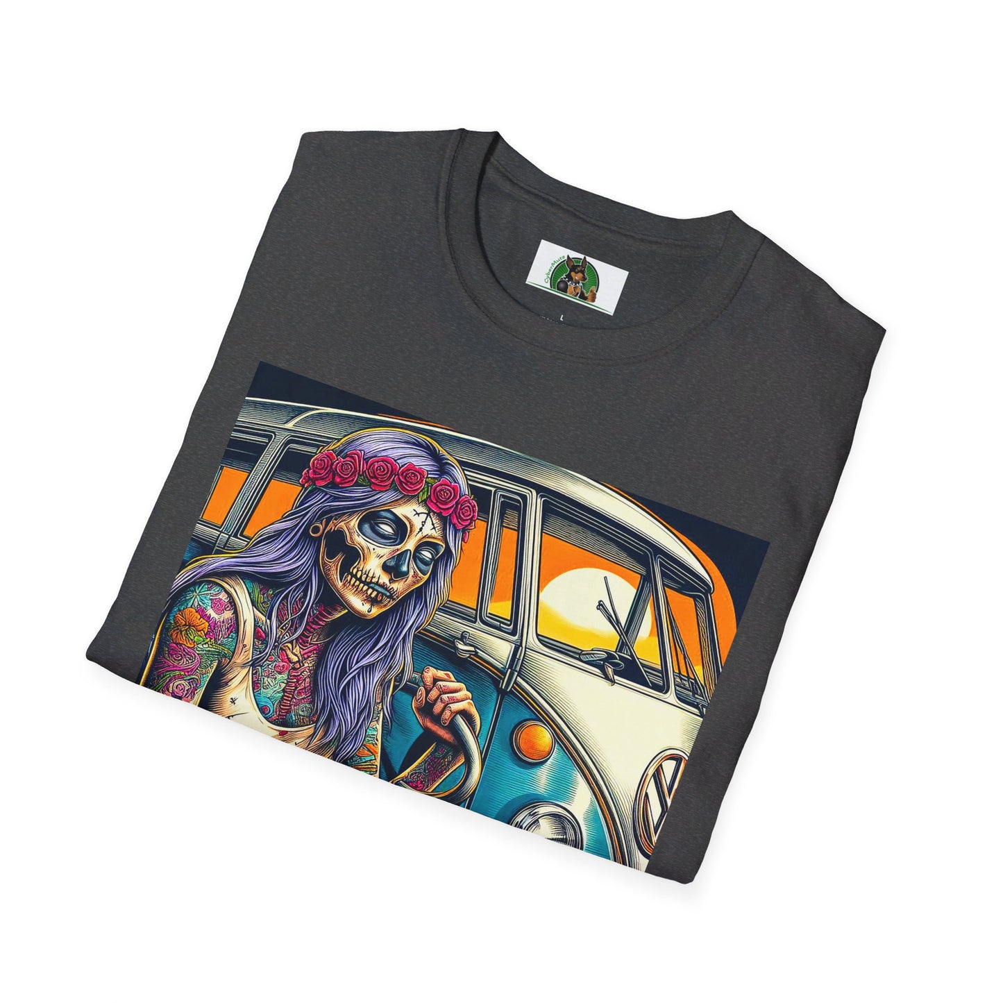 Zombie Girl T-Shirt Printify