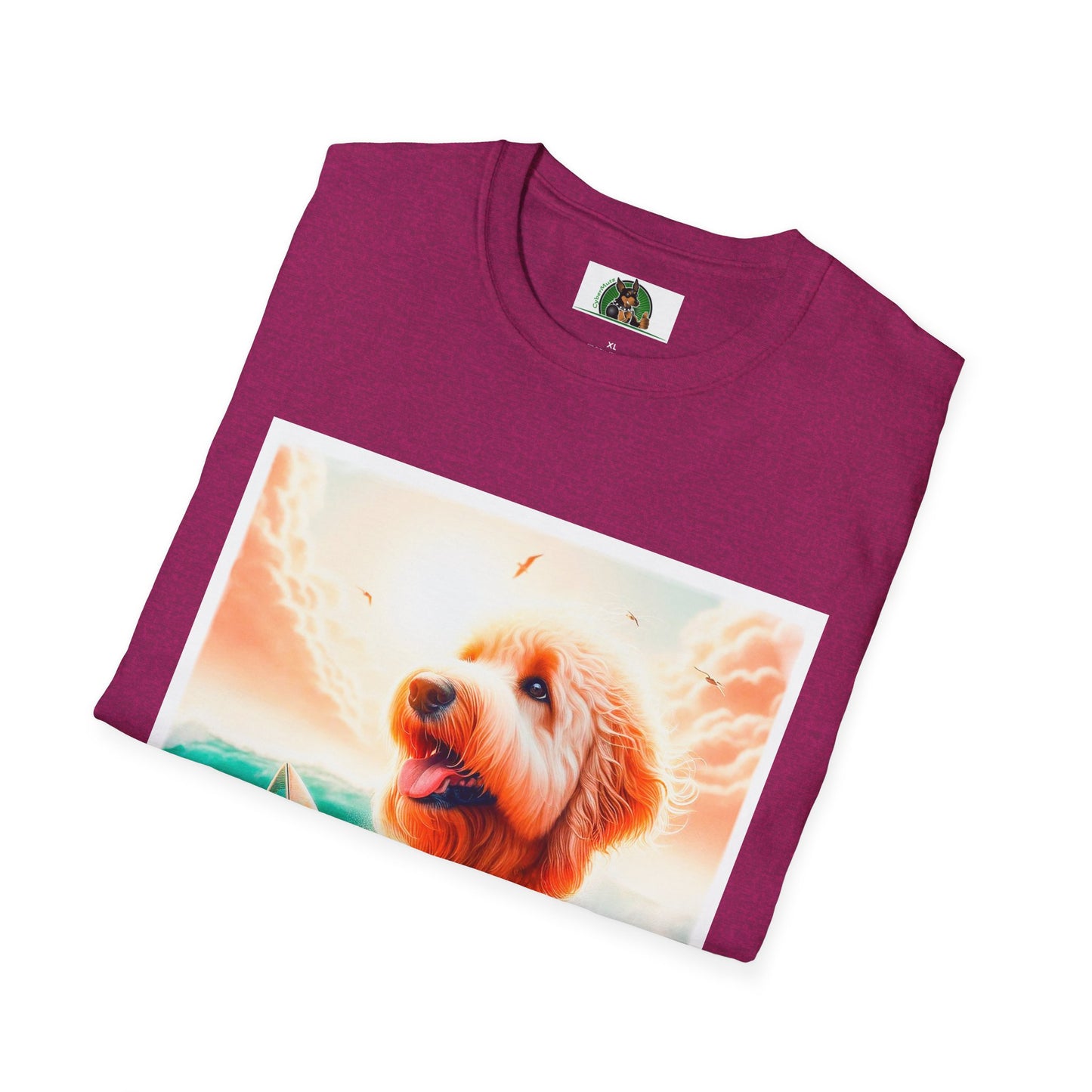 Golden Doodle pretty surfer shirt