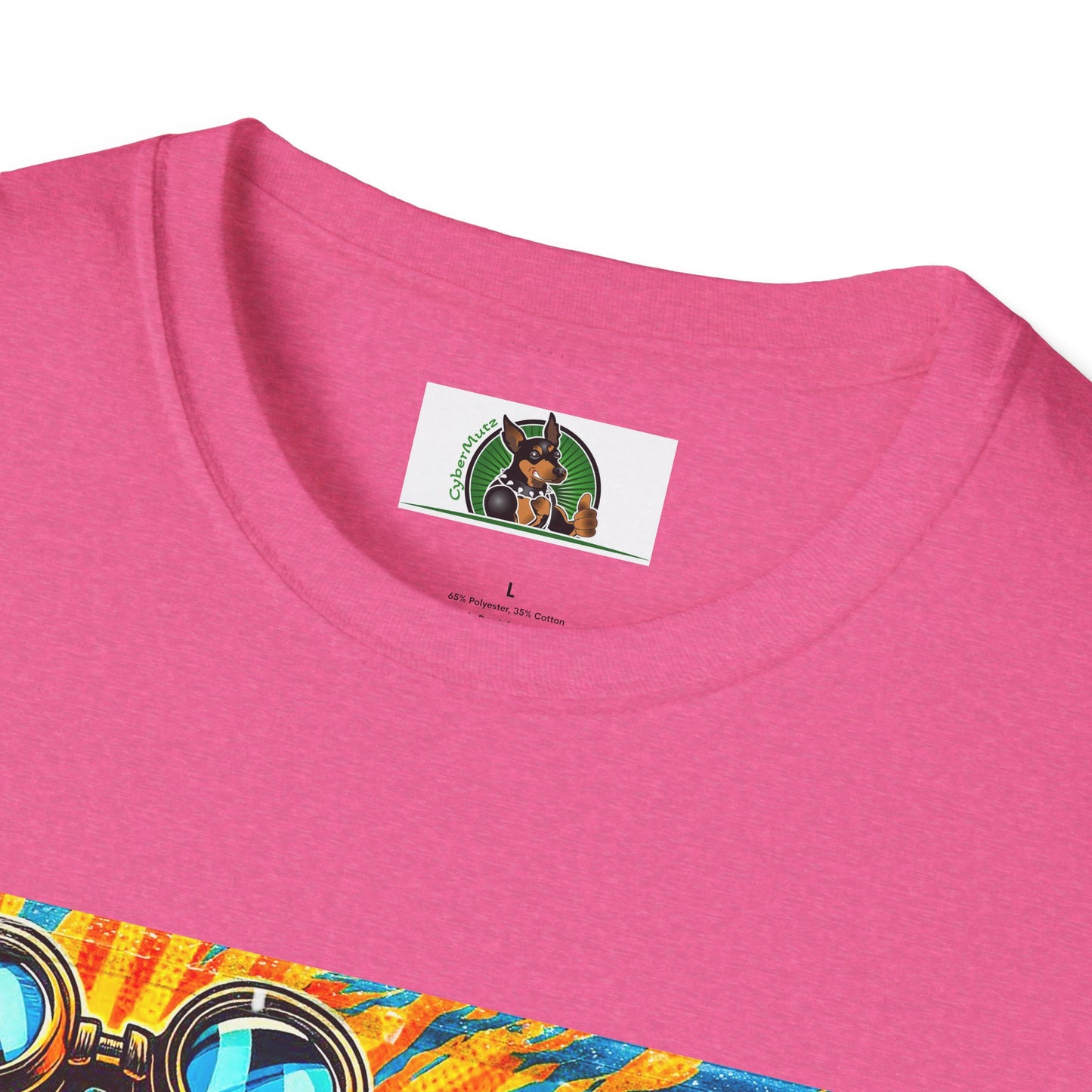 Pit Bull colorful steam punk shirt