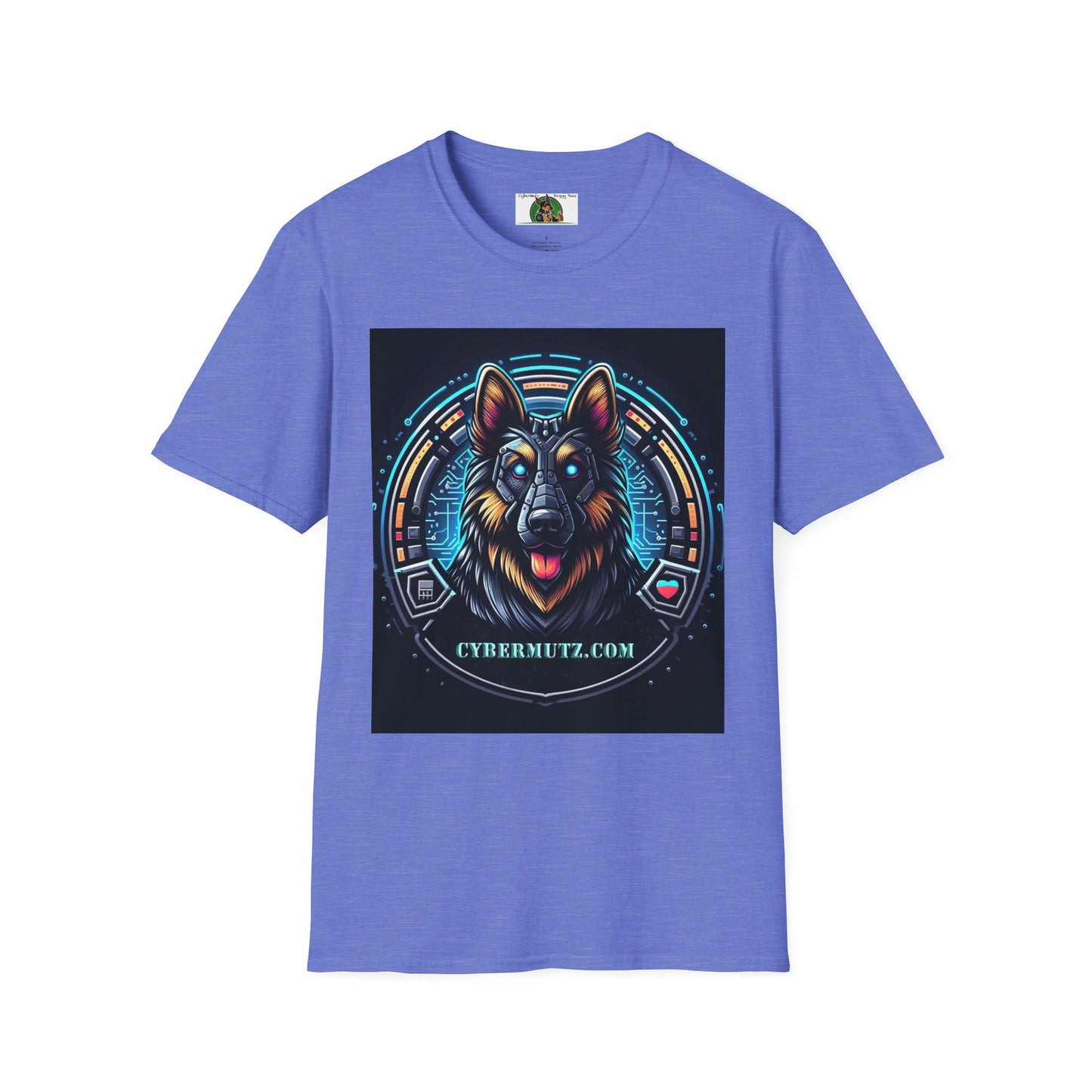 CyberMutz.Com Unisex Softstyle T-Shirt T-Shirt Printify S Heather Royal