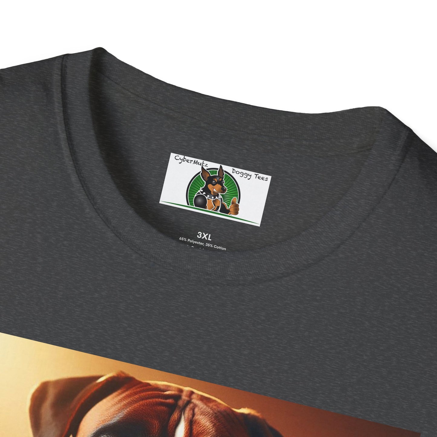 Muscle Boxer Unisex Softstyle T-Shirt T-Shirt Printify