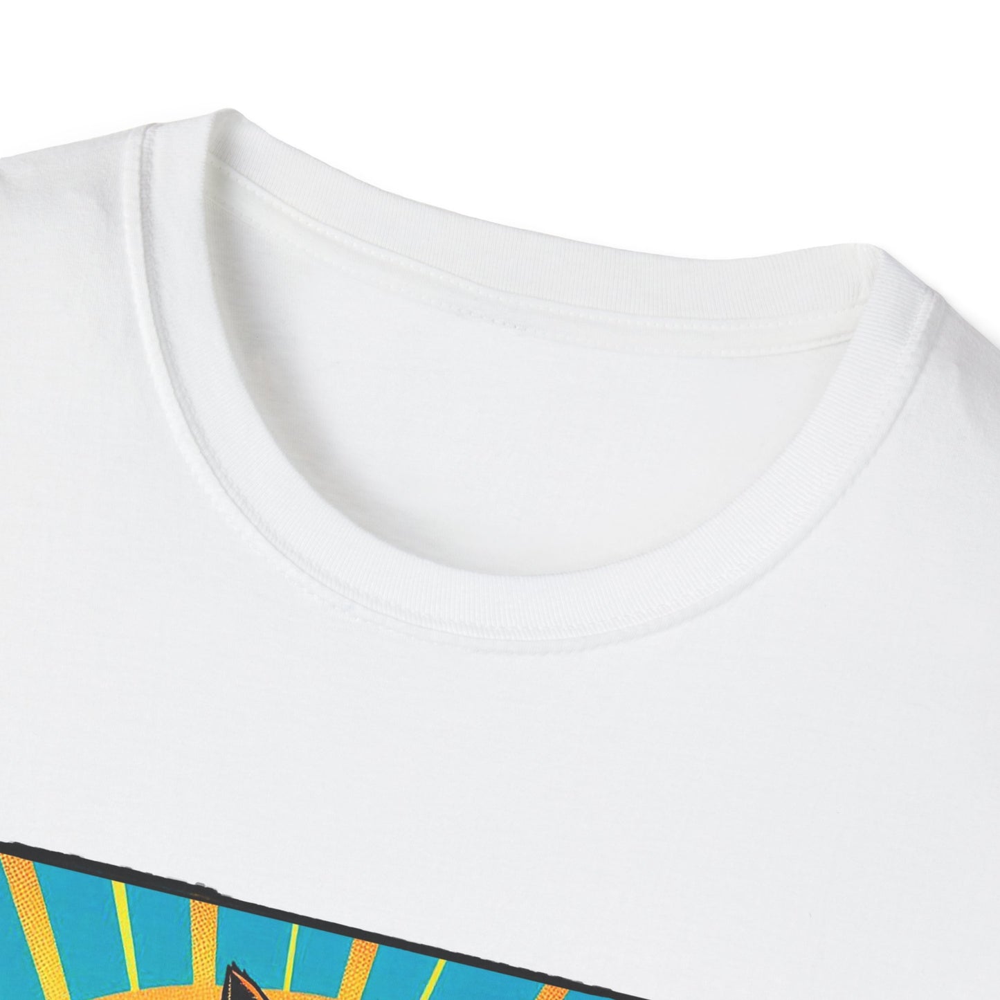Chupacabra bike riding t shirt T-Shirt Printify