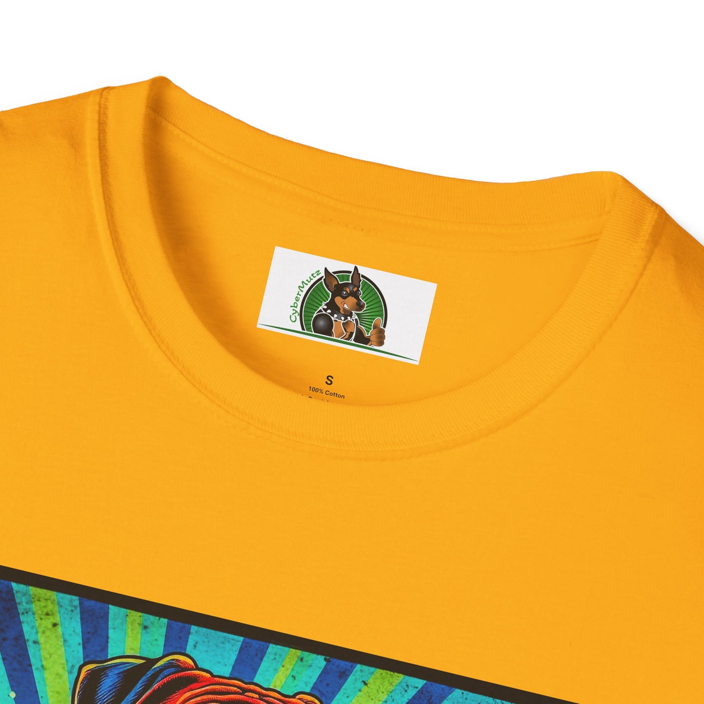 Boxer Muscle Dog T-Shirt Printify