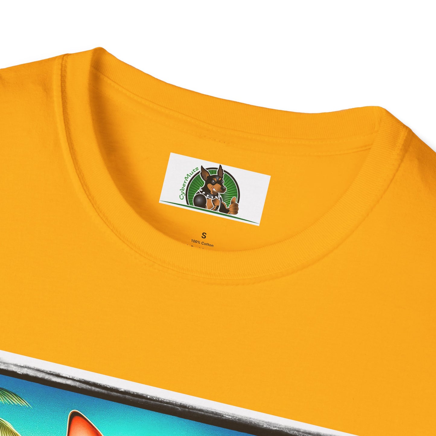 Min Pin T-Shirt Hawaiian surfing