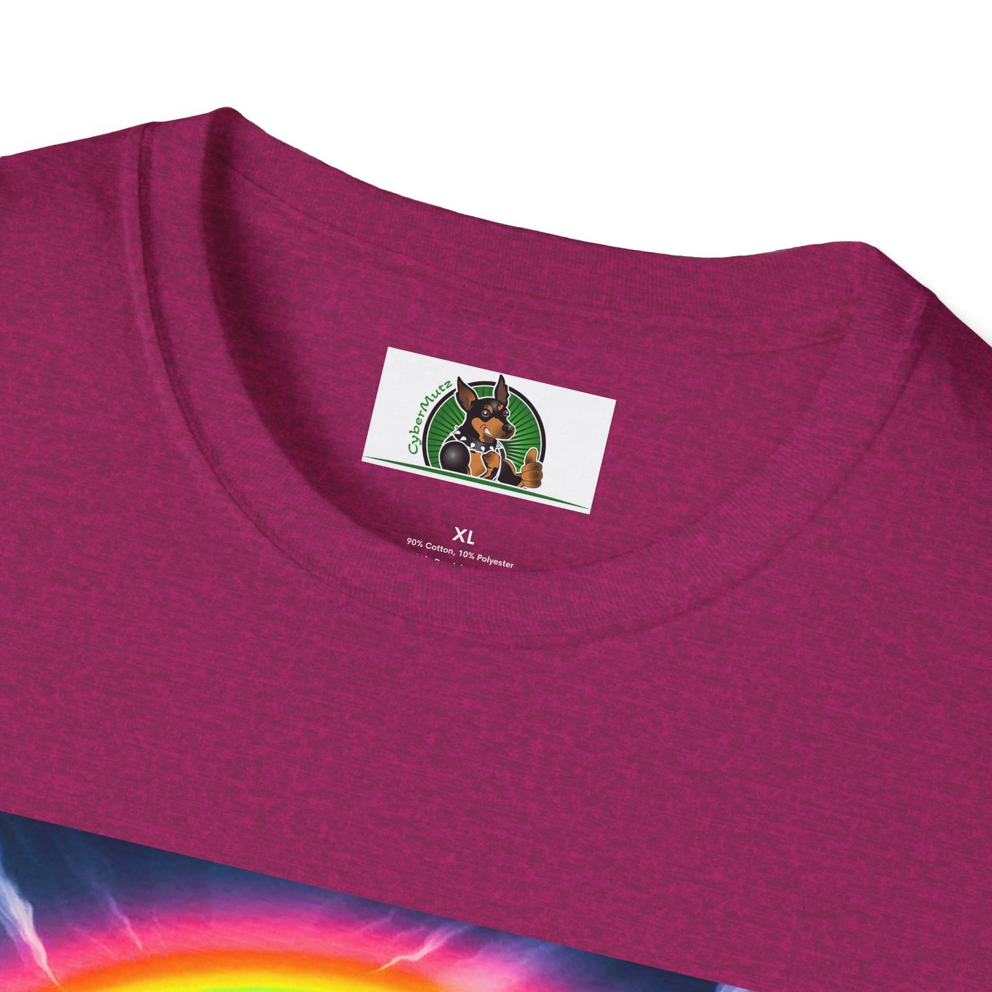Pit Bull colorful bridge shirt