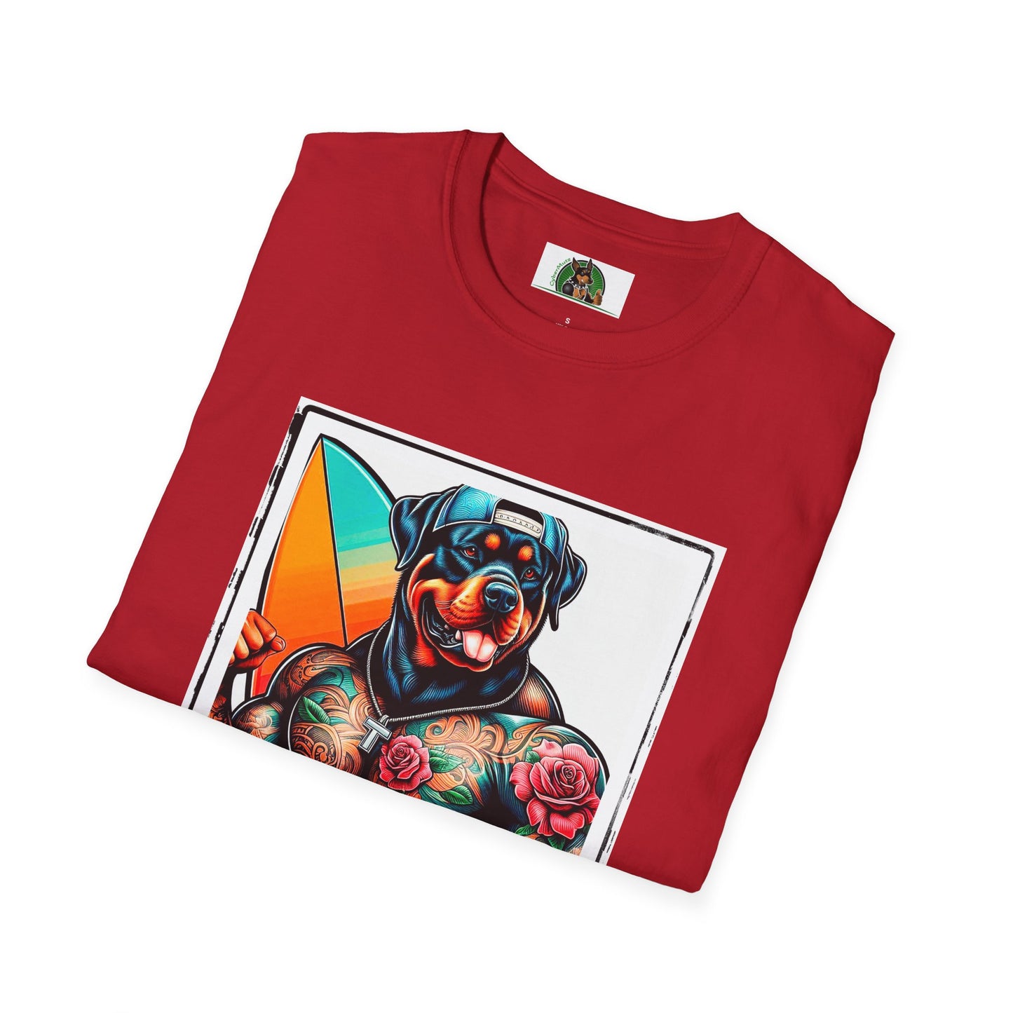 Rottweiler beach hotter shirt