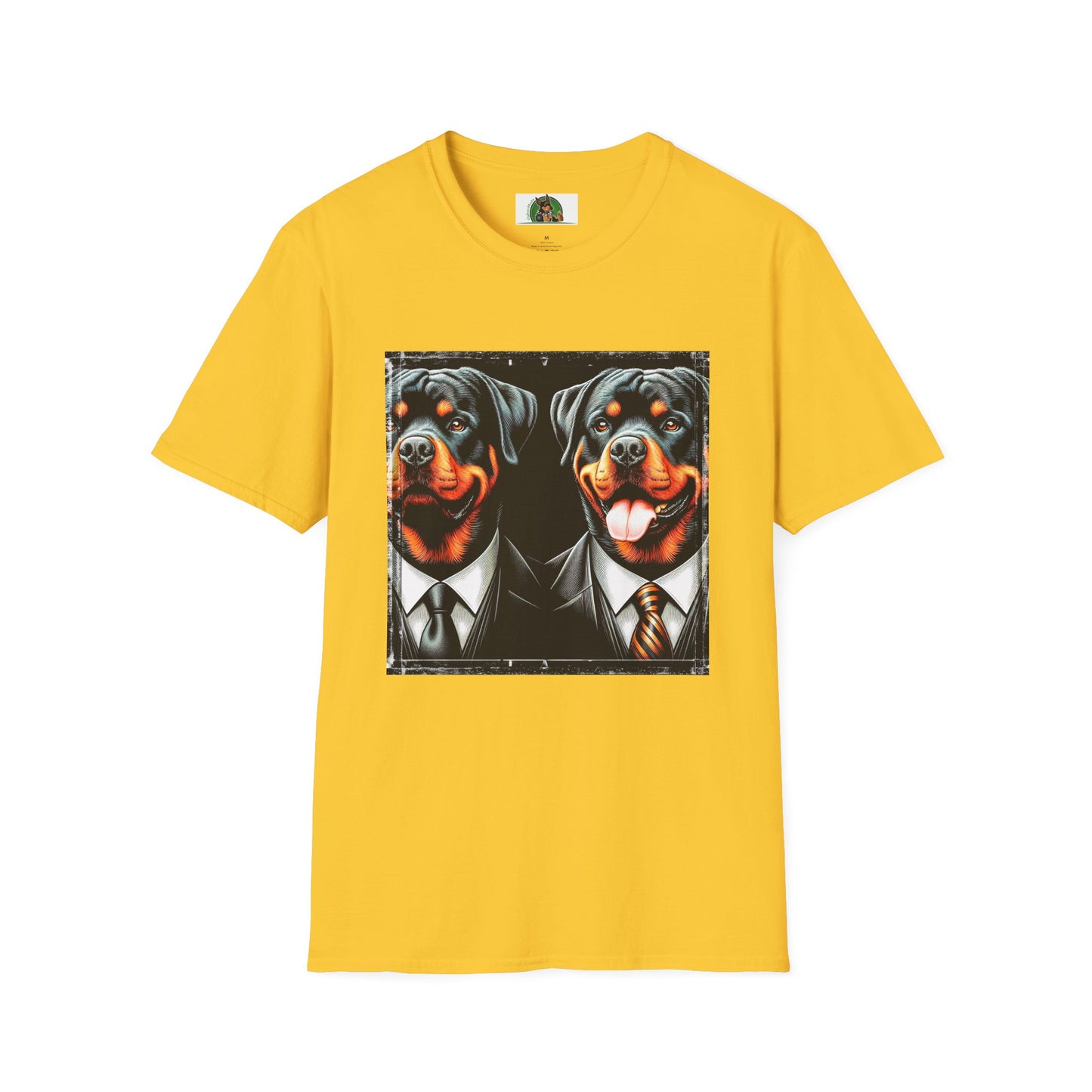 Rottweiler two suits shirt T-Shirt Printify S Daisy