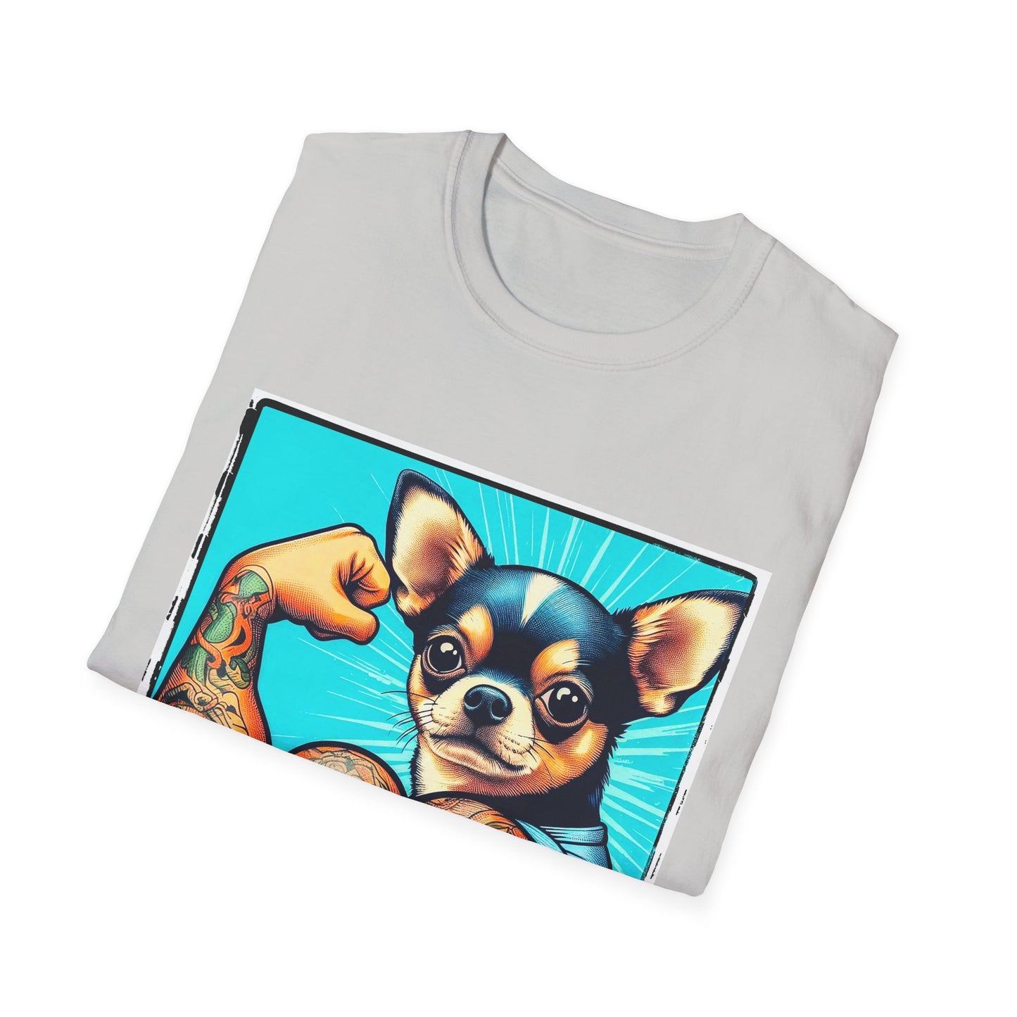 Chihuahua gym rat t shirt