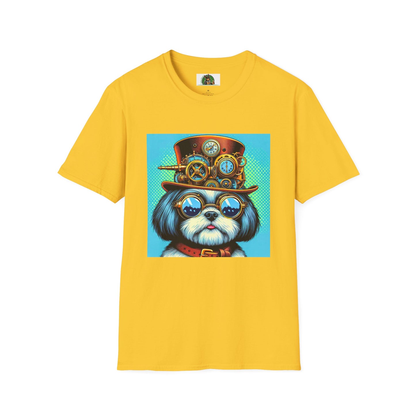 Shih Tzu steam punk cutie T-Shirt Printify S Daisy