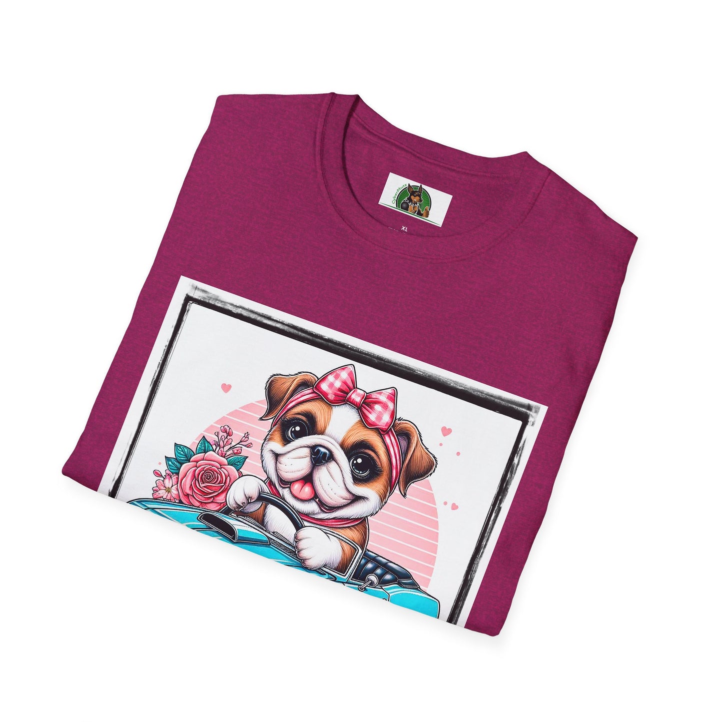 Wacky Bulldog baby driver t shirt