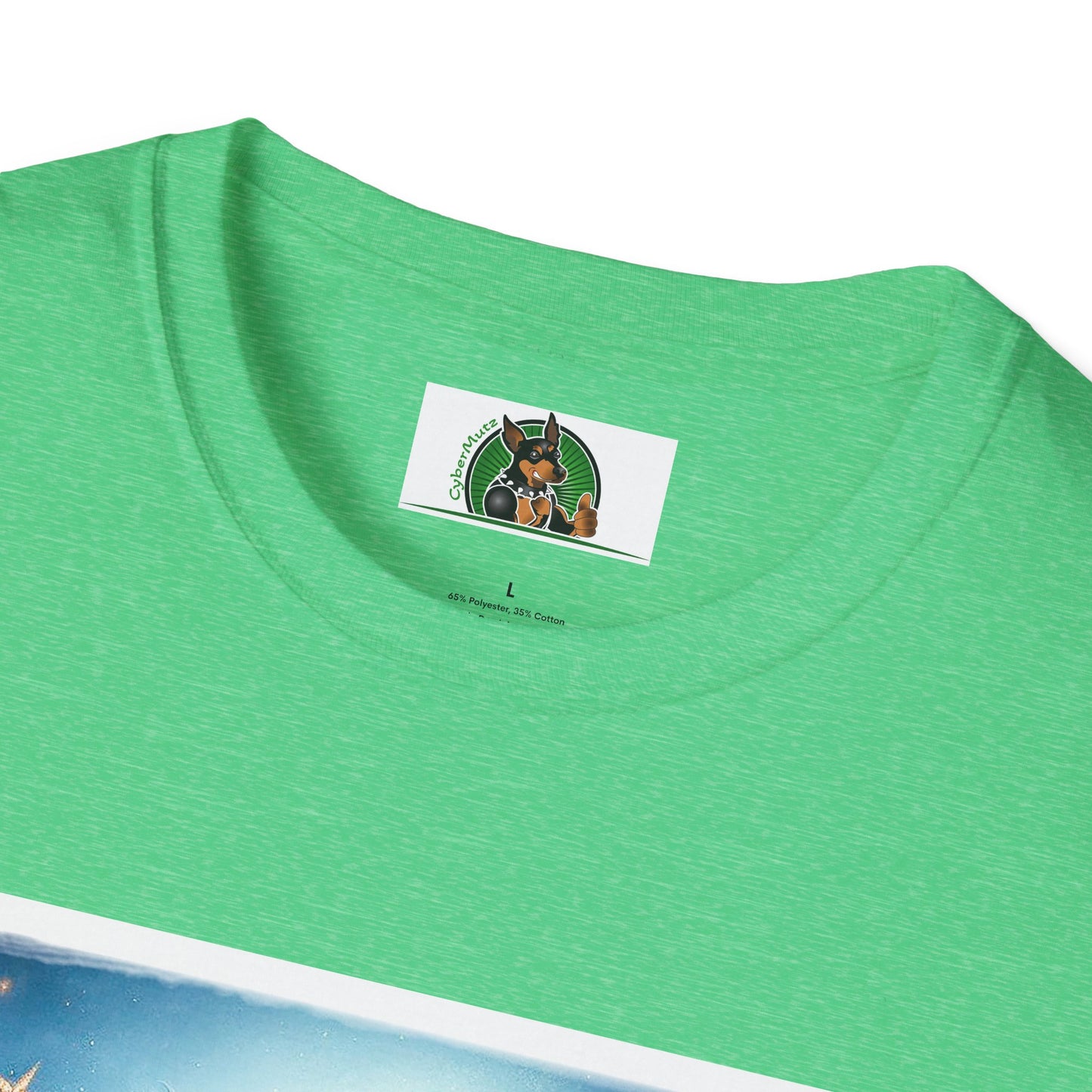 Min Pin T-Shirt pretty Angel T-Shirt Printify