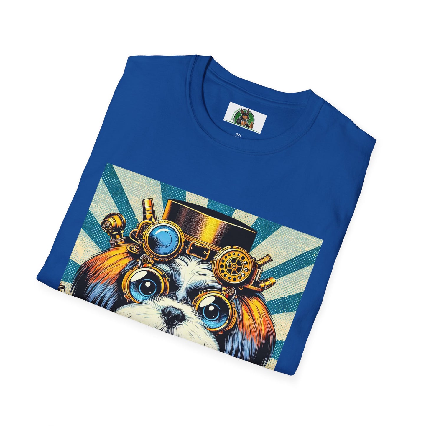 Shih Tzu steam punk shirt T-Shirt Printify