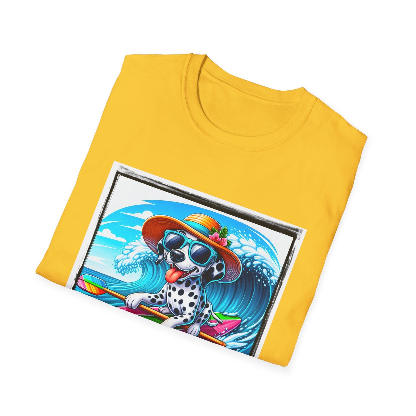 Dalmatian beach day t shirt