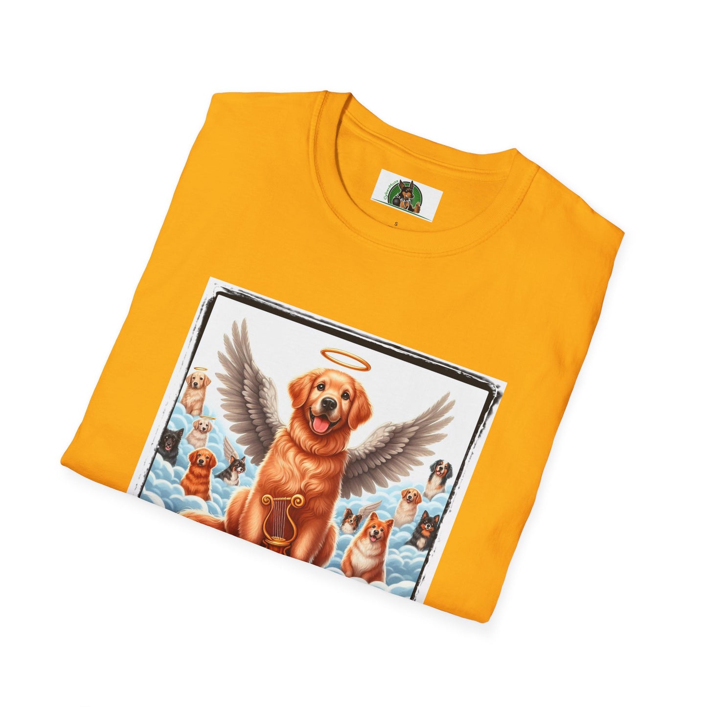 Golden Retriever heavenly frirnds shirt