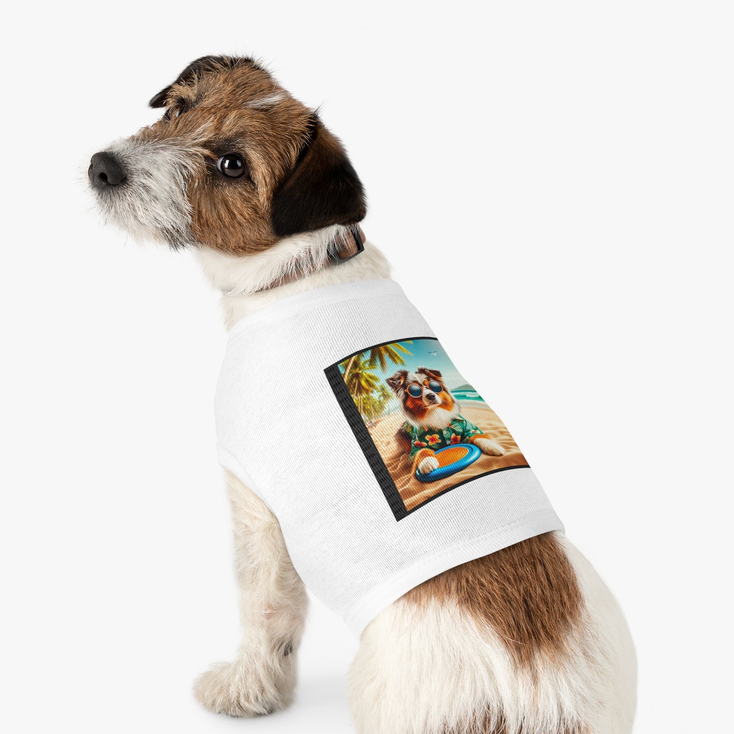 Pet Tank Top Australian Shepherd Pets Printify