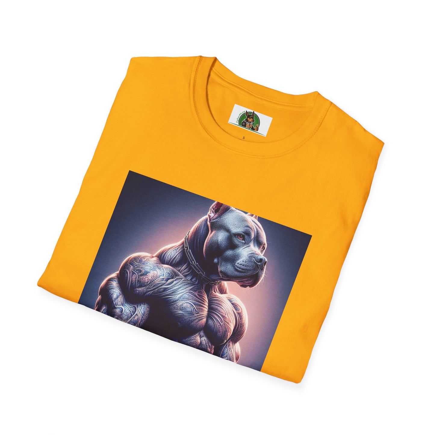 Pit Bull muscles man