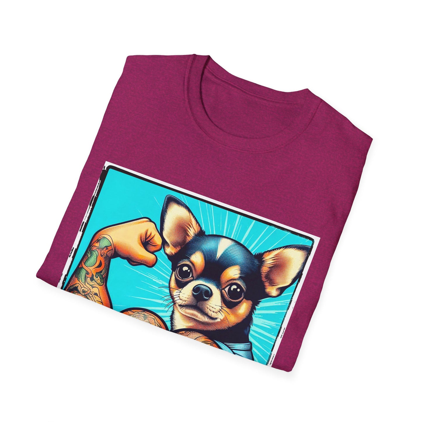 Chihuahua gym rat t shirt
