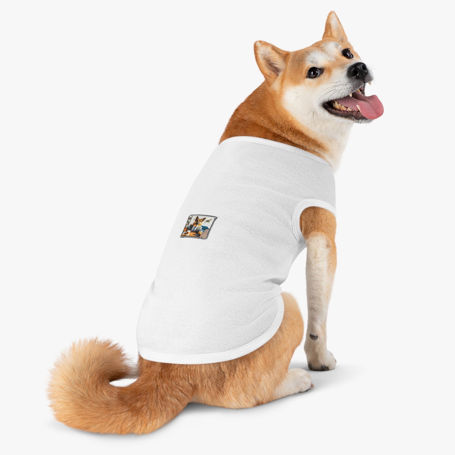 German Shepherd working man shirt