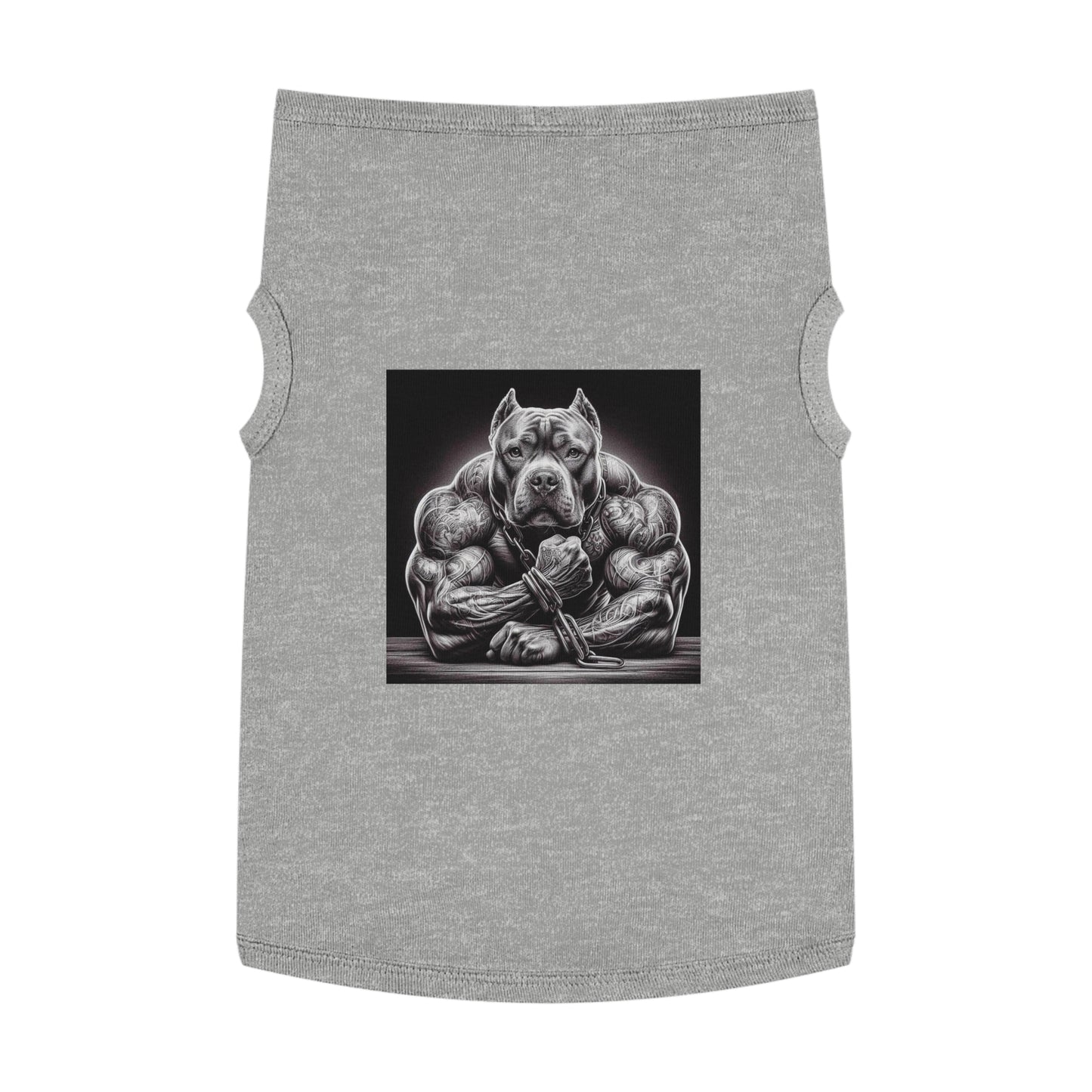 Pet Tank Top Pit Bull gym rat Pets Printify XL Heather