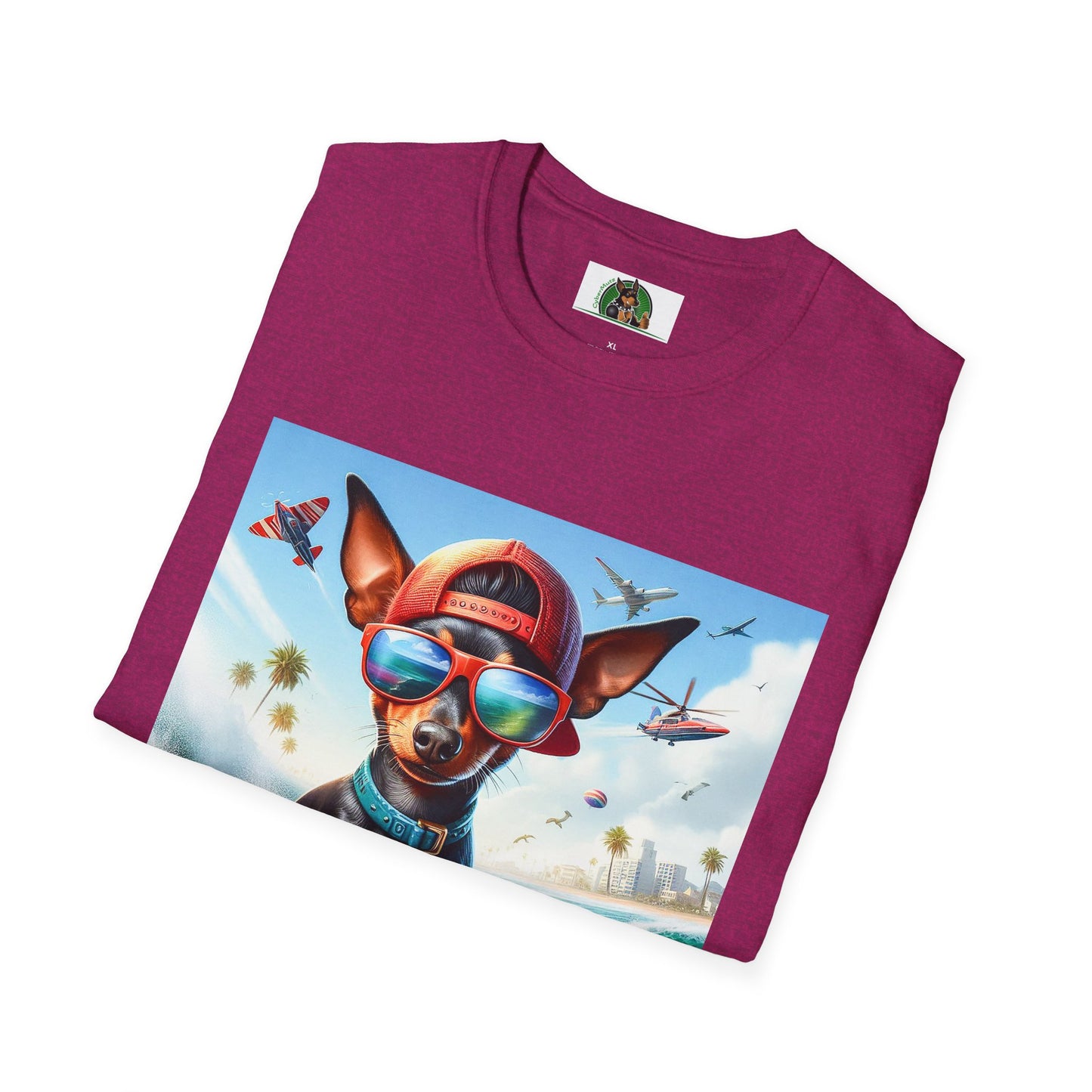 Min Pin T-Shirt tiny surfer