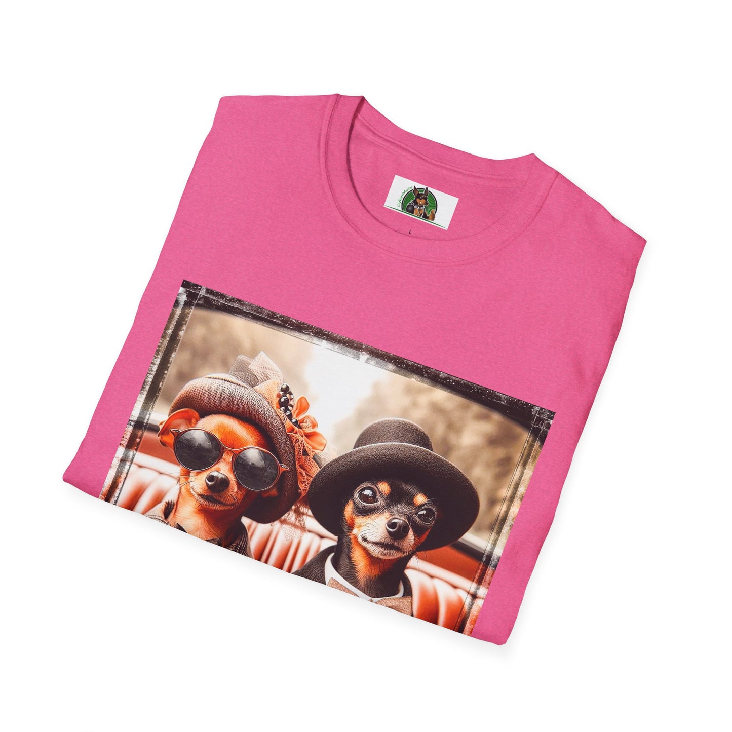 Wacky Min Pin T-Shirt tiny couple