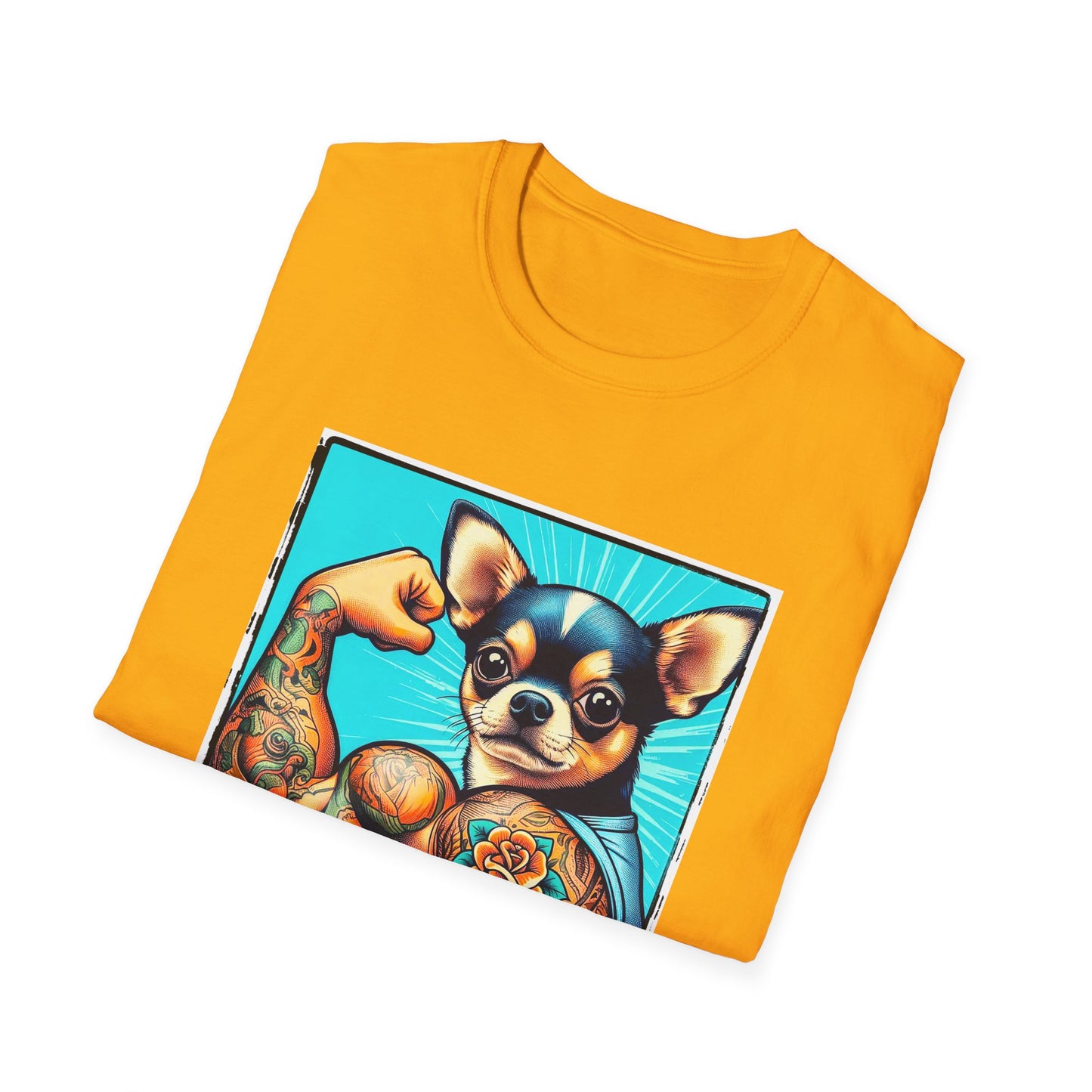 Chihuahua gym rat t shirt