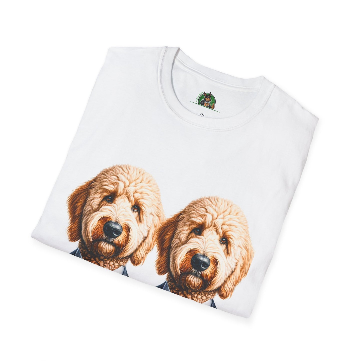Golden Doodle two suits shirt T-Shirt Printify