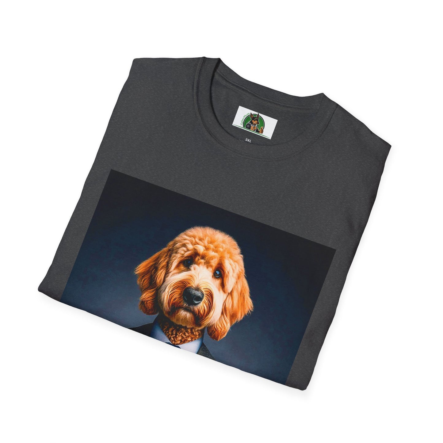 Golden Doodle professional businessman T-Shirt Printify