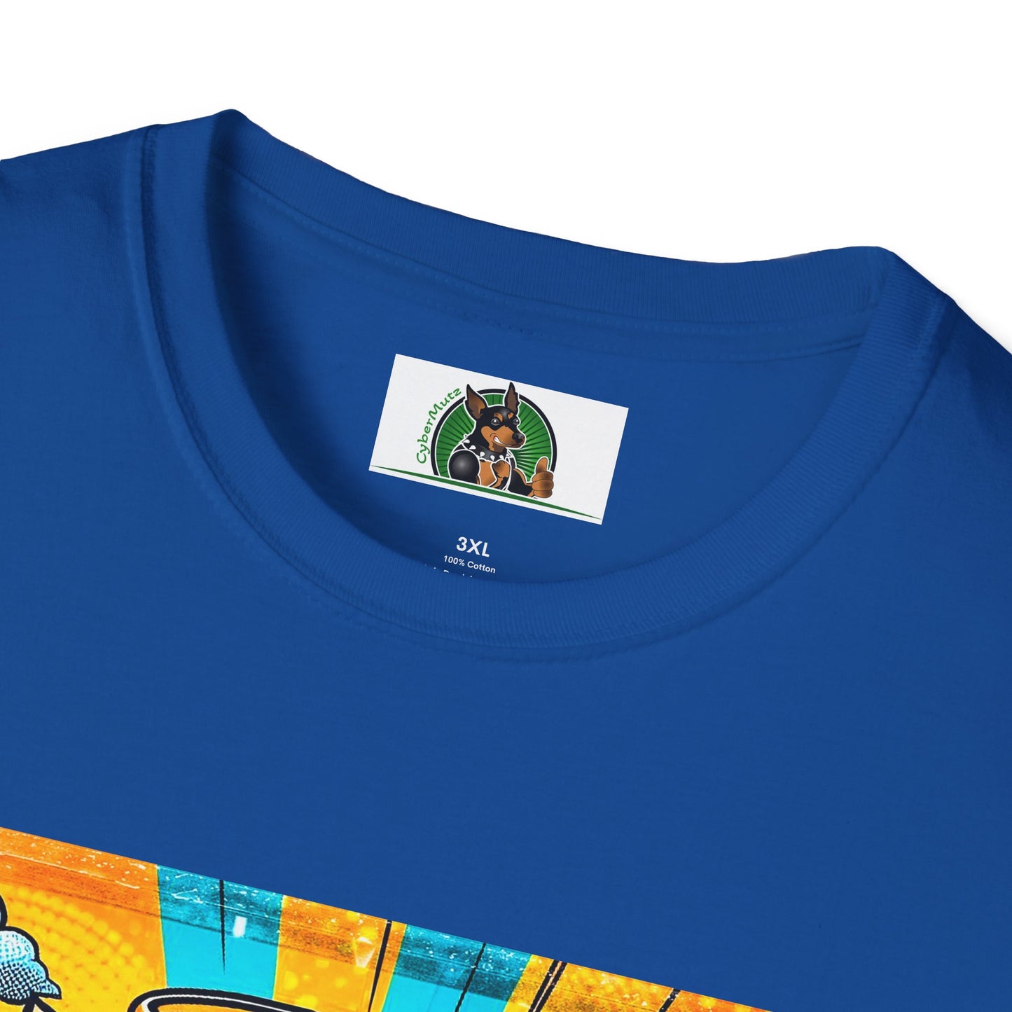 Yorkie pop art clouds shirt T-Shirt Printify