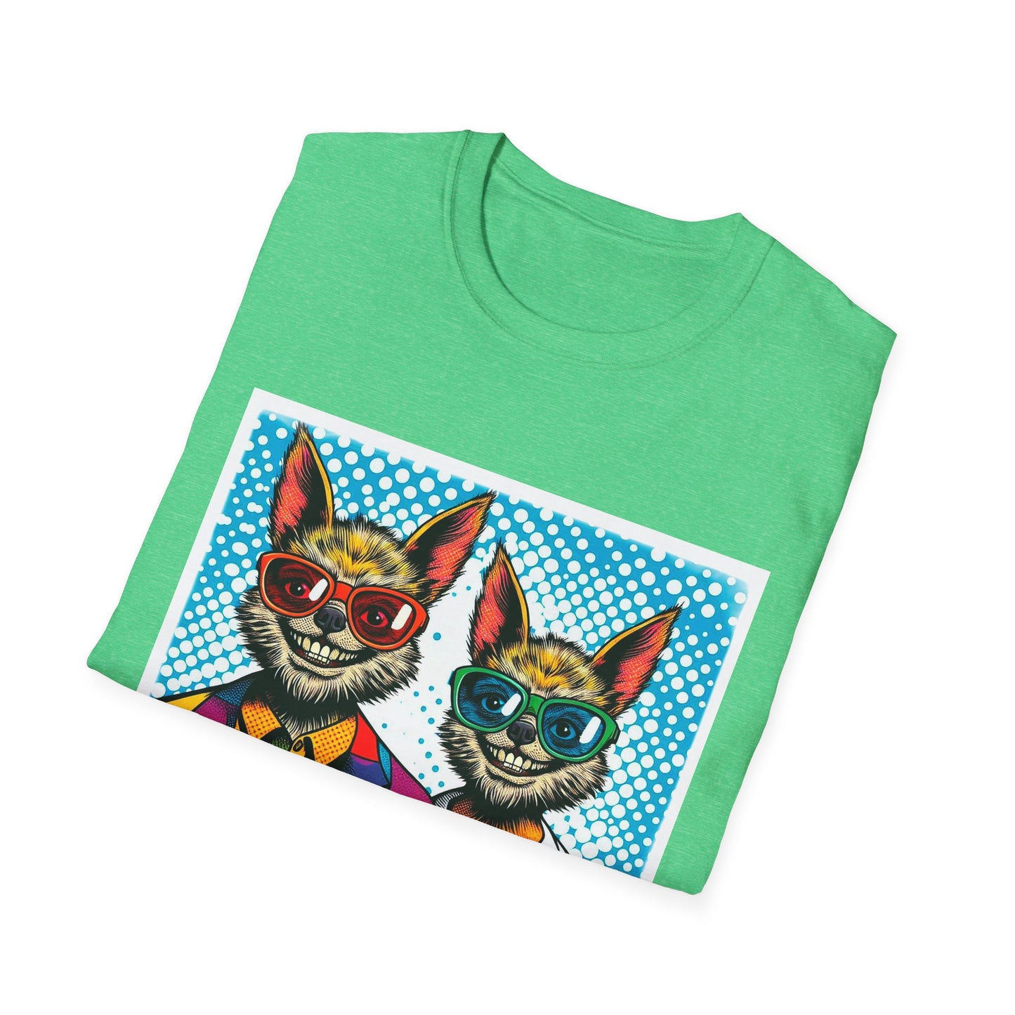Chupacabra smiling couple t shirt