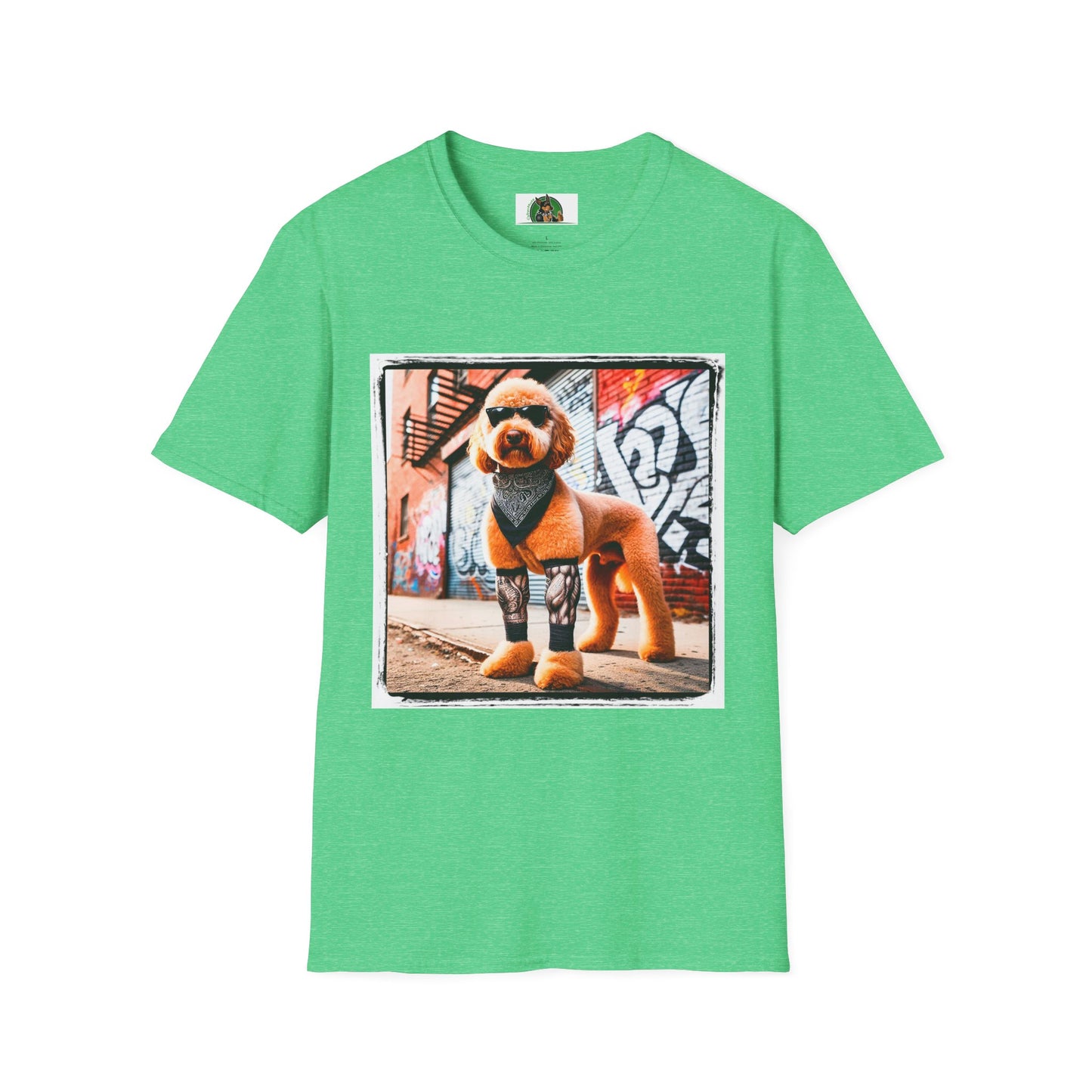 Shepadoodle T-Shirt Printify S Heather Irish Green