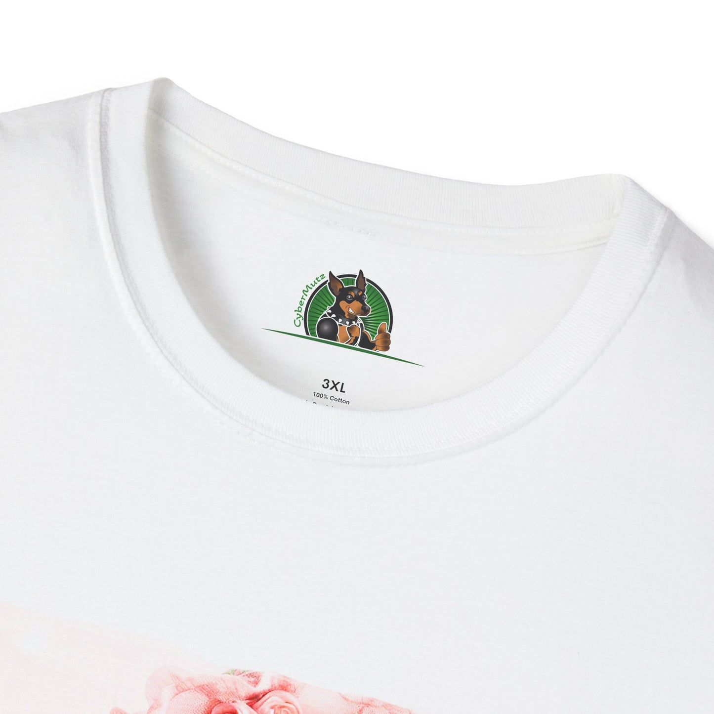 Doberman easter t shirt T-Shirt Printify