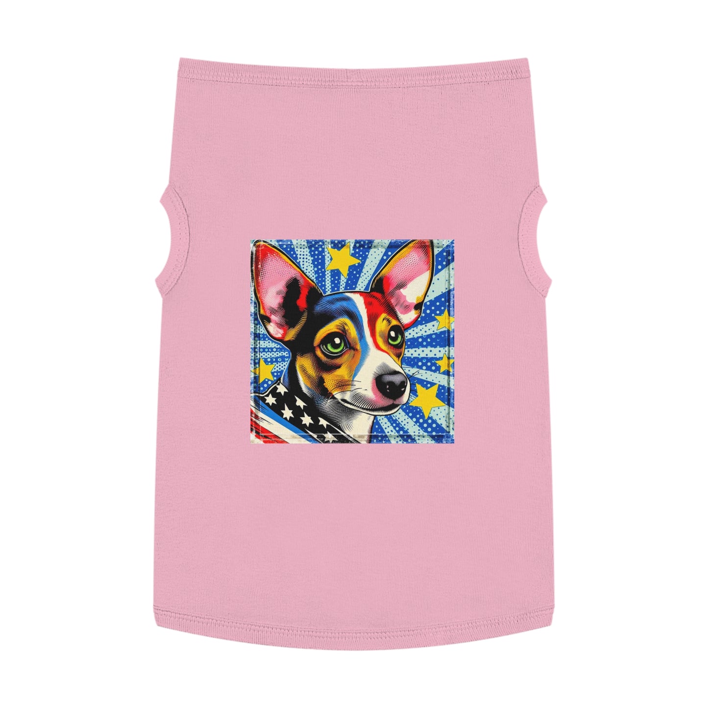 Pet Tank Top Rat Terrier American cutie Pets Printify XL Pink