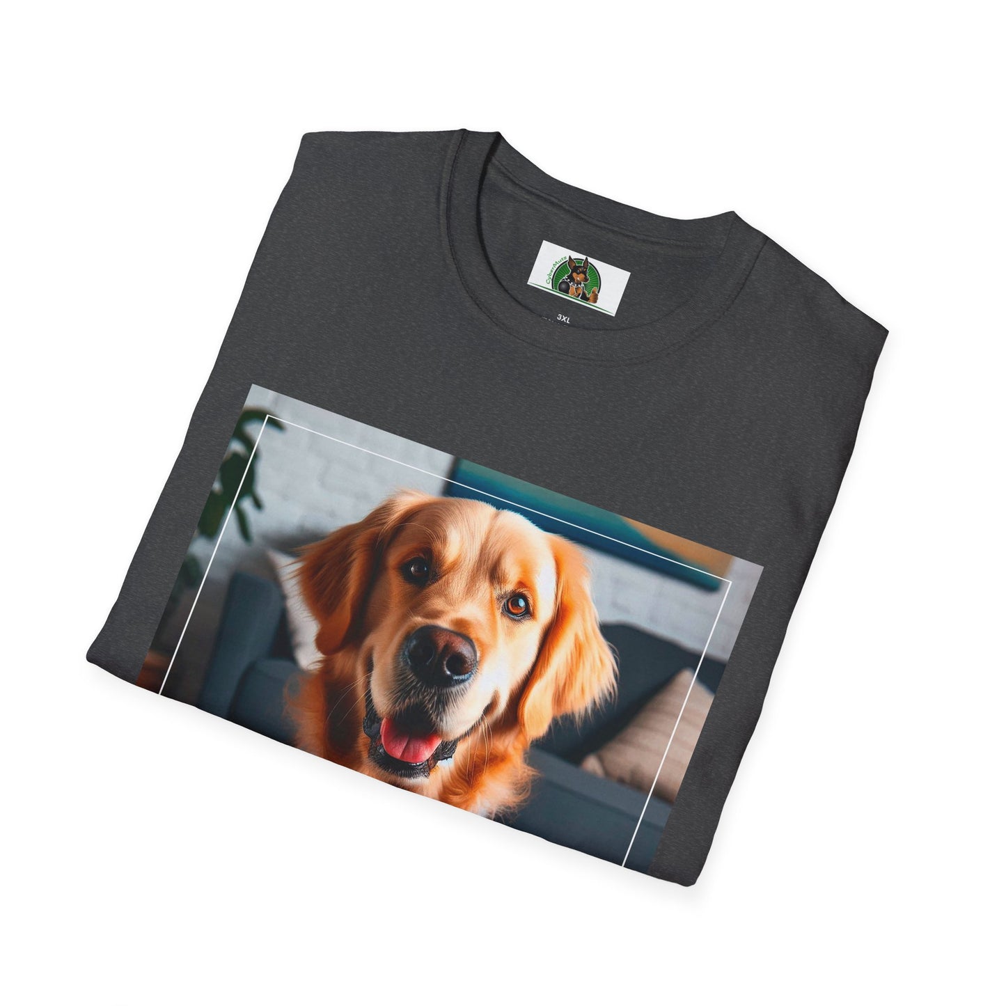 Golden Retriever working professional shirt T-Shirt Printify