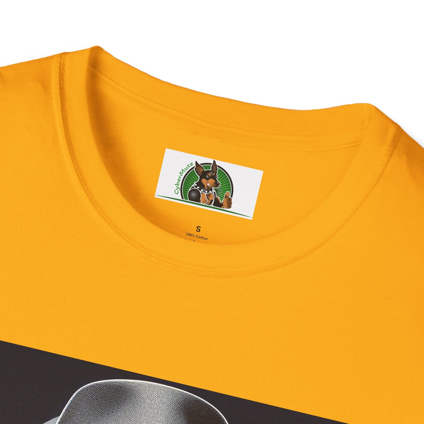 Boston Terrier T-Shirt - Dog in Suit and Hat Design